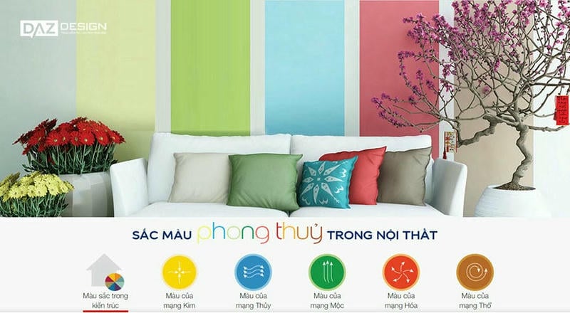 Các Gam Màu được ưa Chuộng Cho Chung Cư