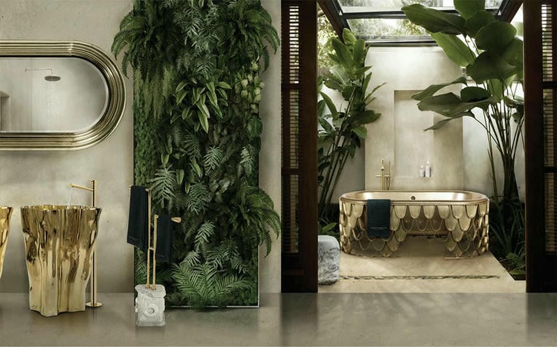 Phòng Tắm Phong Cách Biophilic Design
