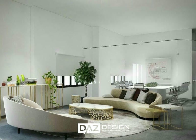 Chi phí thiết kế và thi công phụ thuộc vật liệu, diện tích, mức độ chi