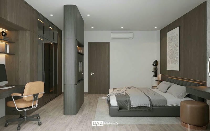 Thi Công Nội Thất Căn Hộ 1pk + 1 Bếp + 2pn Long Biên House 12