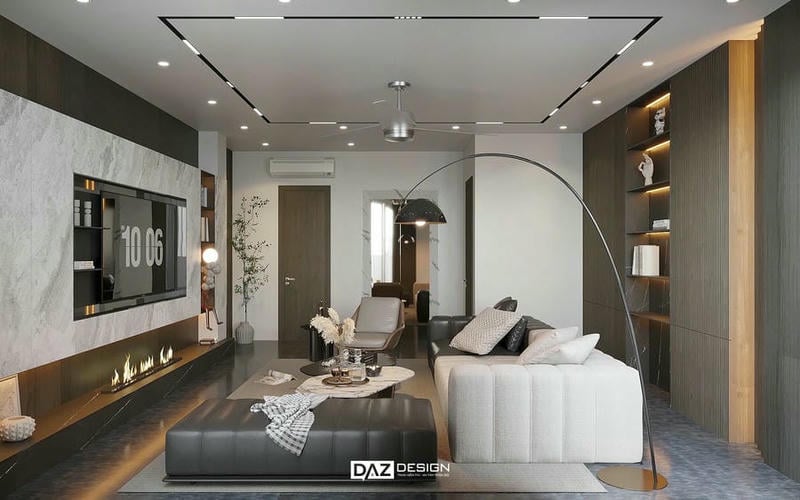 Thi Công Nội Thất Căn Hộ 1pk + 1 Bếp + 2pn Long Biên House 6