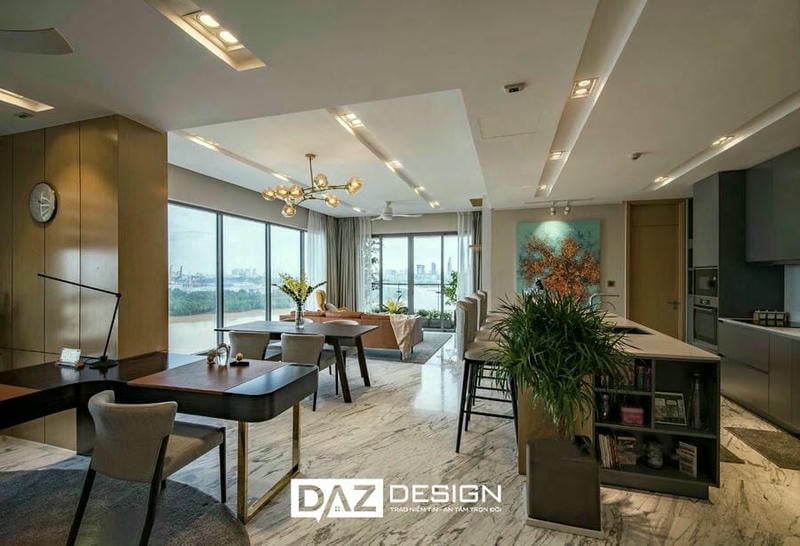Thi Công Nội Thất Nhà Hàng Siêu Đẹp Trọn Gói