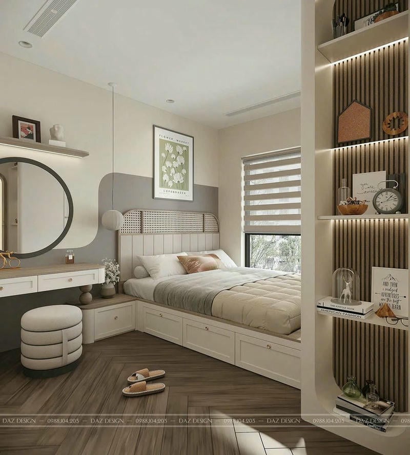 Thi Công Nội Thất Căn Hộ 12b W1 110m2 Tòa Wisteria