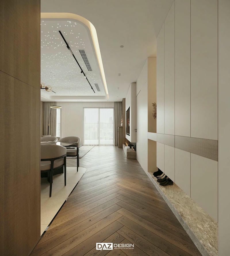 Thiết Kế Nội Thất Căn Hộ 142m2 Hinode Royal Park W2 16
