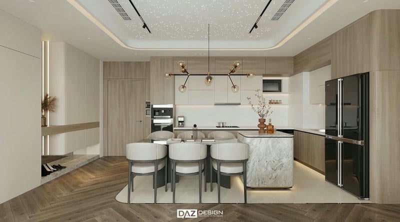 Thiết Kế Nội Thất Căn Hộ 142m2 Hinode Royal Park W2 2