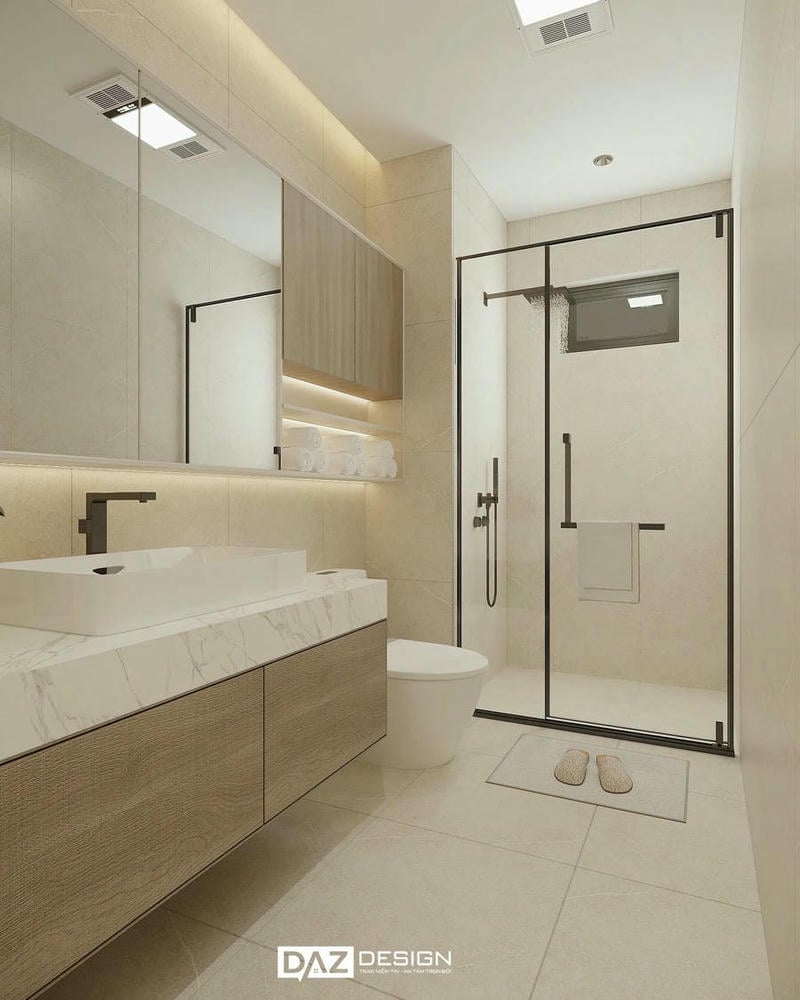 Thiết Kế Nội Thất Căn Hộ 142m2 Hinode Royal Park W2 27