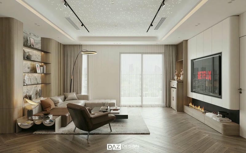 Thiết kế cá nhân hóa nội thất phòng khách