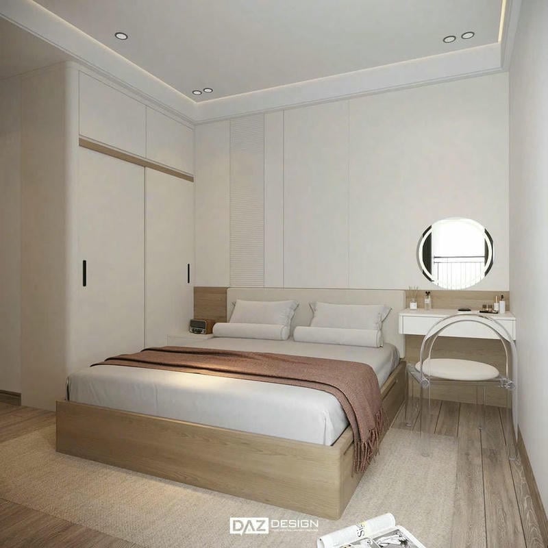 Thiết Kế Nội Thất Chung Cư 73m2 2pn Tòa W2 Wisteria 1