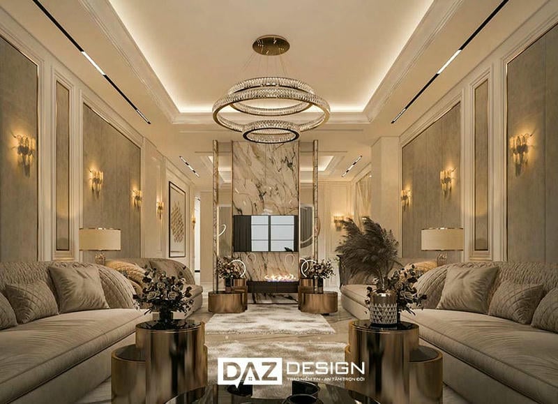Thiết Kế Nội Thất Phong Cách Luxury Sang Trọng