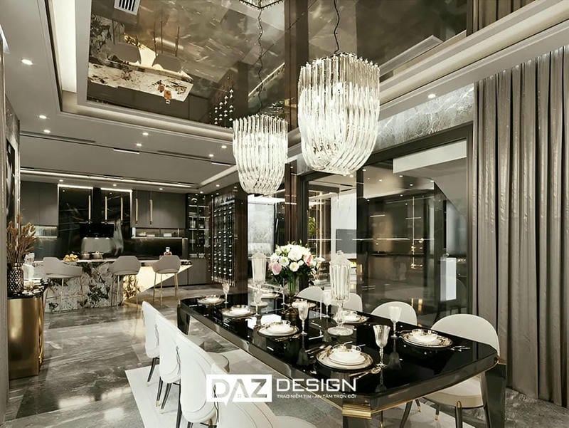 Thiết Kế Nội Thất Phong Cách Luxury Sang Trọng