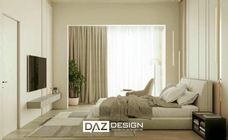 Thiết Kế Nội Thất Phong Cách Wabi Sabi Phòng ngủ