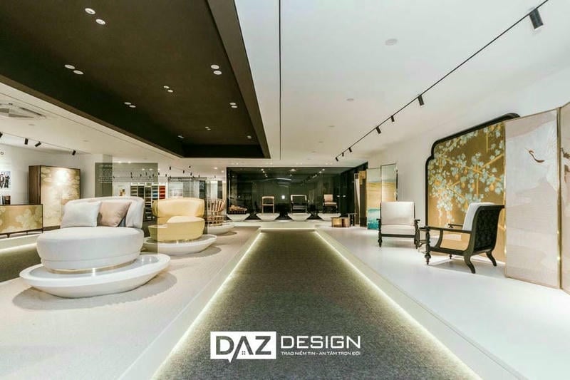 Thiết kế showroom nghệ thuật – Art Concept