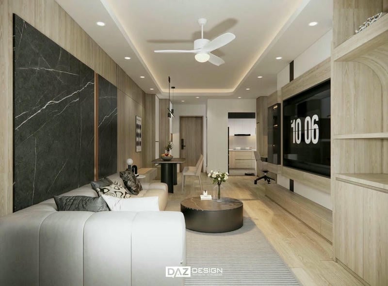 Thiết Kế Thi Công Nội Thất Căn Hộ 136m2 The Wisteria - Toà W2