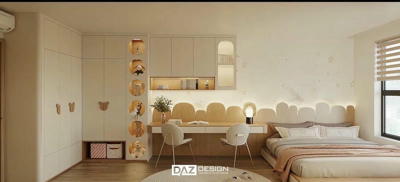 Thiết Kế Và Thi Công Nội Thất Căn Hộ 138m2 Wisteria Hoài Đức 11