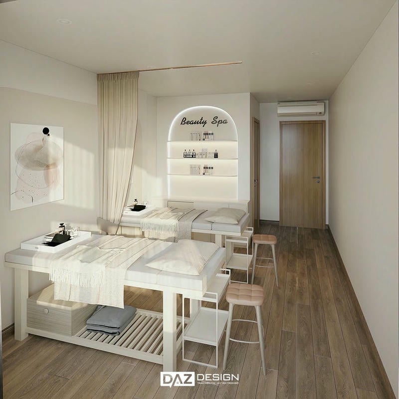 Phòng spa chăm sóc sắc đẹp cho gia đình