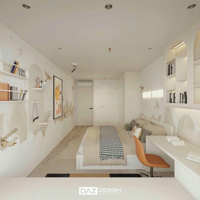 Thiết Kế Thi Công Nội Thất Căn Hộ 138m2 The Wisteria 11