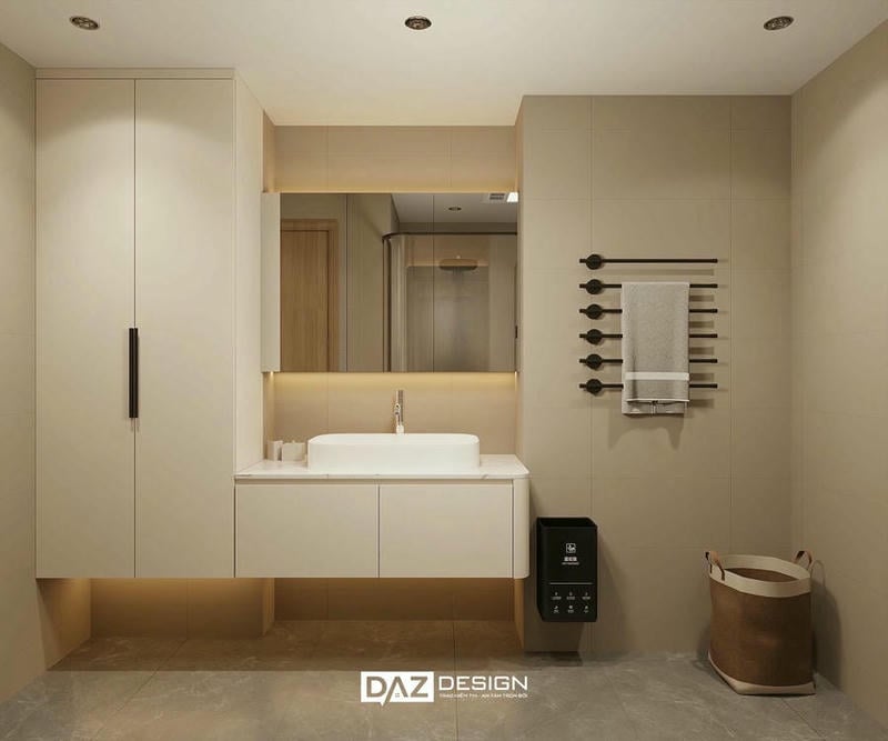 Thiết Kế Thi Công Nội Thất Căn Hộ 138m2 The Wisteria 12