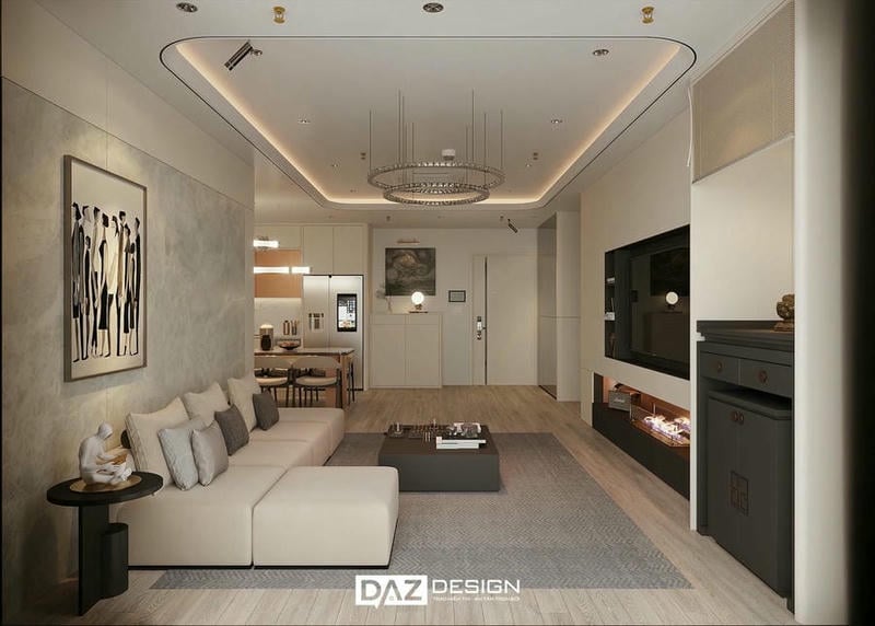 Thiết Kế Thi Công Nội Thất Căn Hộ 138m2 The Wisteria 7