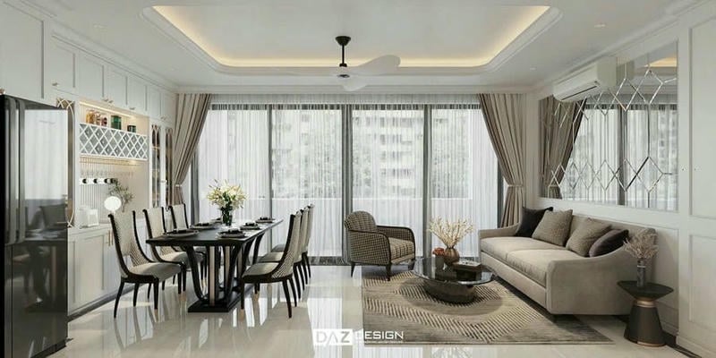 Phòng khách – không gian kết nối tinh tế