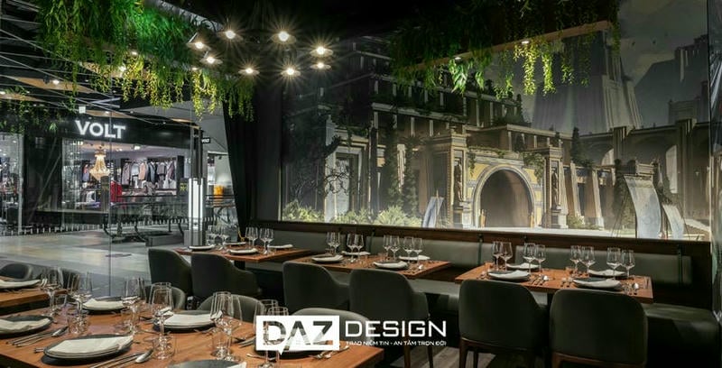 Thiết Kế Nhà Hàng Phong Cách Fusion