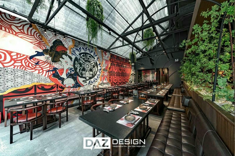 Thiết Kế Nhà Hàng Phong Cách Fusion
