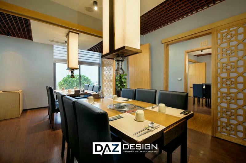 Thiết Kế Nội Thất Nhà Hàng Hàn Quốc