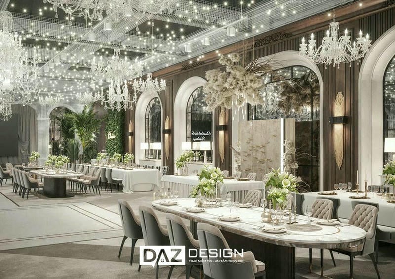 Mẫu nội thất biệt thự Modern Luxury được ưa chuộng hiện nay
